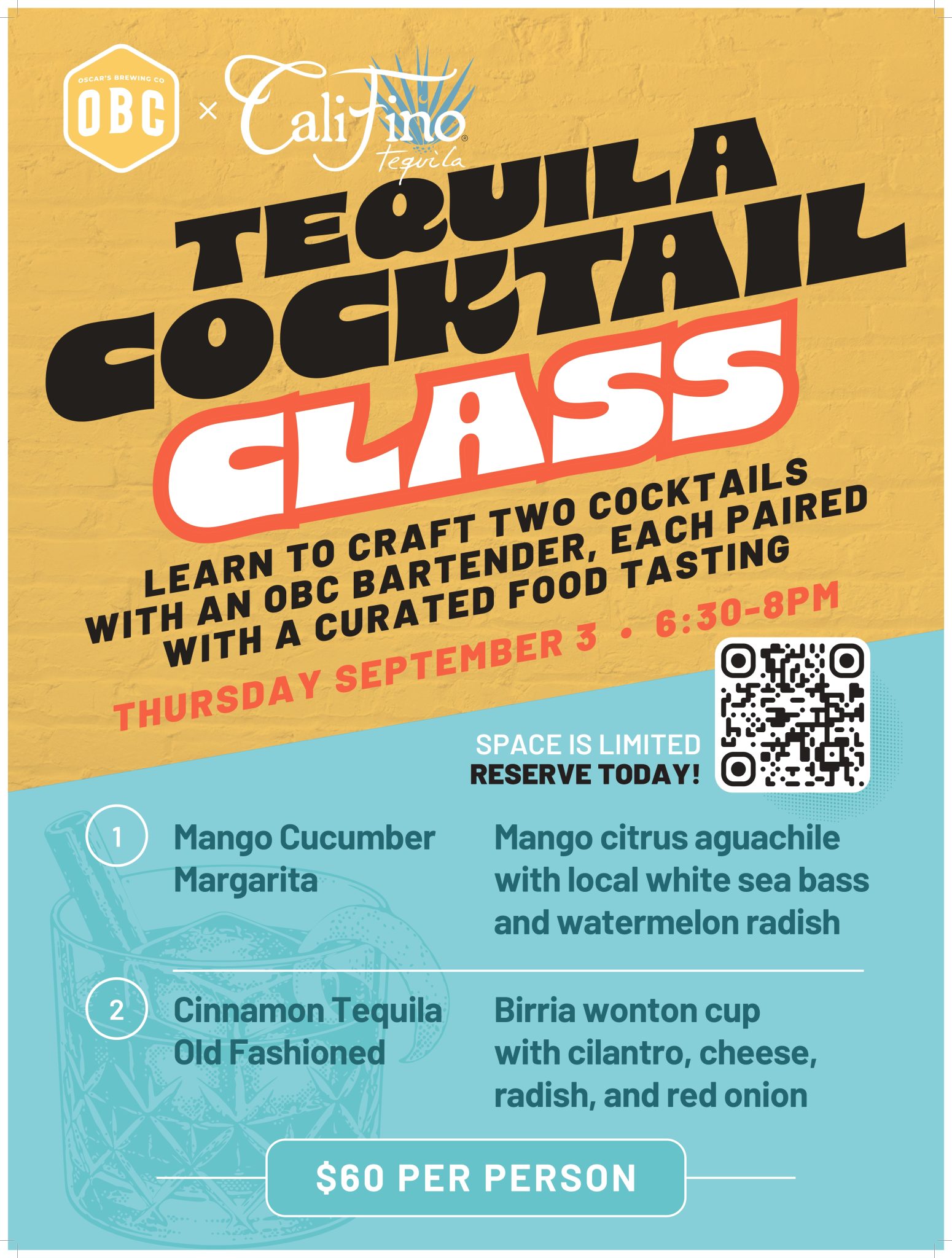Tequila Cocktail Class